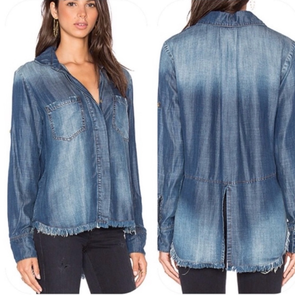 Cloth & Stone by Anthropologie Chambray Shirt